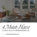 4 Must-Have Furniture Pieces for  Industrial Loft Look