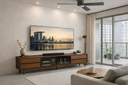 TV console Singapore: how to choose the right size, height, and material for your living room