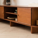 Verso Walnut Living TV Console 1800