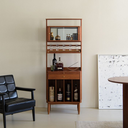 Verso Walnut Expandable Bar Cabinet
