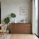 Credenze Walnut Sideboard