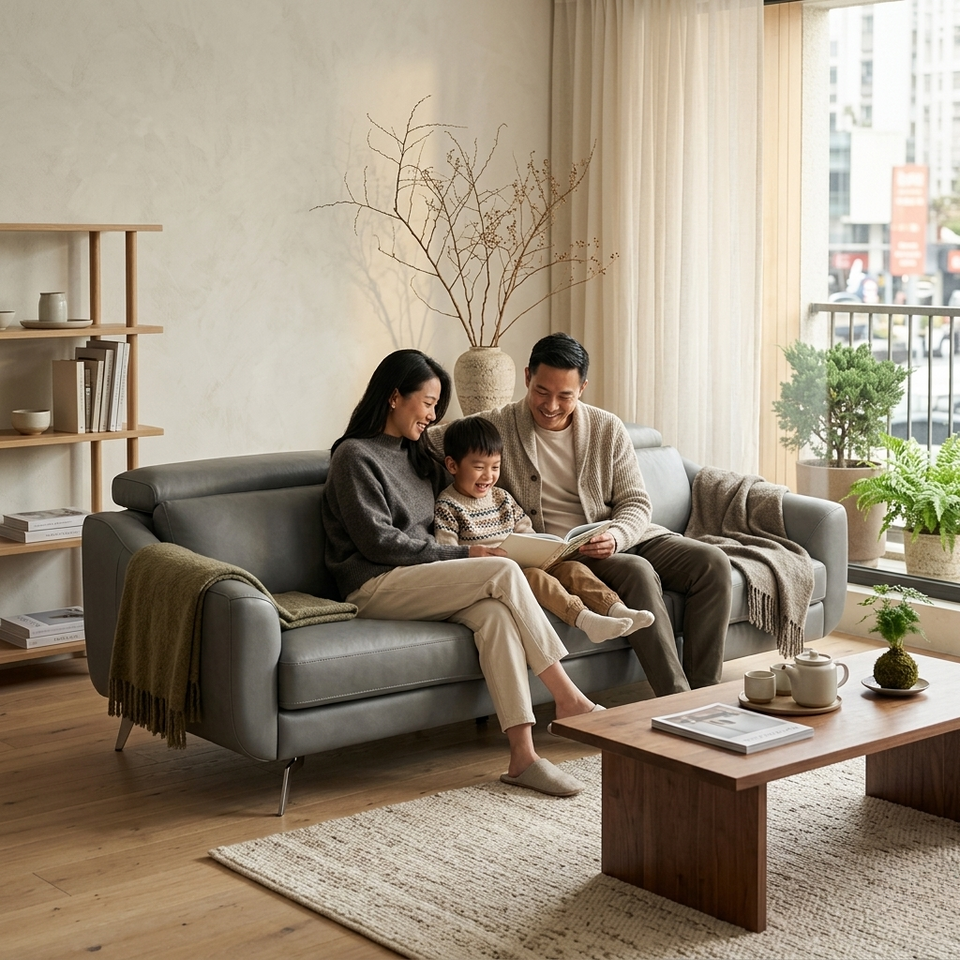 Barl Sofa by Giormani | Nordic Minimalist Sofa Singapore | Born in Colour