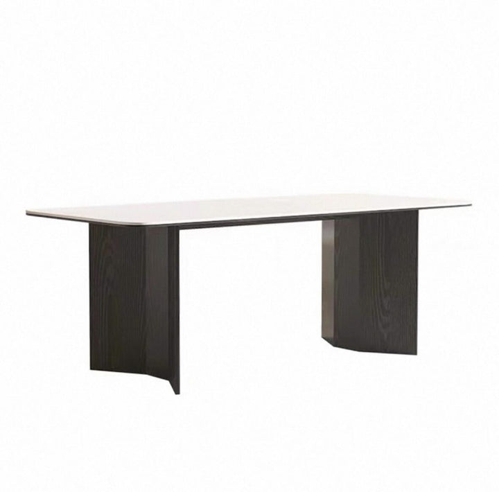 Capri Ivory Ceramic Dining Table Set – Born in Colour