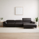 Renato L-Shape Leather Sofa