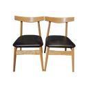 Dalmar Leather Dining Chair 2pcs Bundle (Clearance)