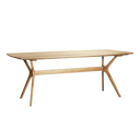 Hensley Teak Dining Table 1.8m (Clearance)