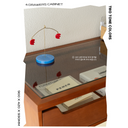 M1 4 DRAWERS CABINET "ORBIT" (Limited Edition)