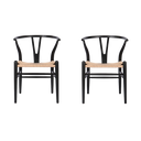 Onska Black Dining Chair 2pcs Bundle (Clearance)