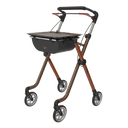 Rehasense PIXEL Rollator | Large | Toffee Brown