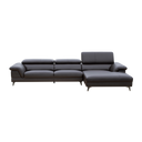 Renato L-Shape Leather Sofa