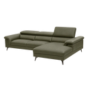 Renato L-Shape Leather Sofa