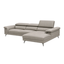 Renato L-Shape Leather Sofa
