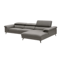 Renato L-Shape Leather Sofa