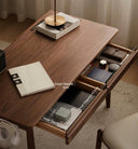 Senu Desk Solid Walnut Writing Desk