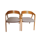 Stoke Brown Dining Chair 2pcs Bundle (Clearance)