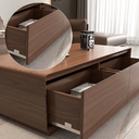 Credenze Walnut Coffee Table