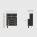 Certo Glass Cabinet S
