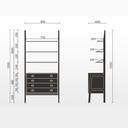 Certo Shelf Cabinet