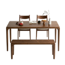 Flux Solid Walnut Dining Table 1800mm