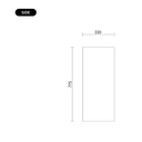 DEN FIKA Vinyl Record Book Cabinet