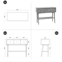 Fika Swedish Doorside Console