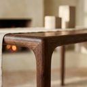 Flux Solid Walnut Dining Table 1600mm