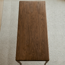Flux Solid Walnut Dining Table 1800mm