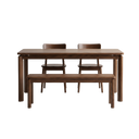 Kura Solid Walnut Dining Table 1800mm