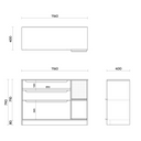 Seio Modular Cabinet A+C