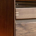 Senu Solid Walnut Chest of Drawers