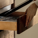 Senu Solid Walnut Chest of Drawers