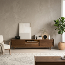 Senu Solid Walnut TV Console