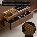 Senu Solid Walnut TV Console