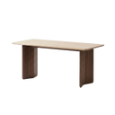 Strata Solid Walnut & Sintered Stone Dining Table 1600mm