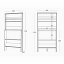 Verso Walnut Multi Cabinet