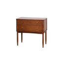 Verso Walnut Drawer Console
