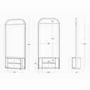 Verso Single Hanger
