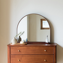 Verso Walnut Standing Mirror