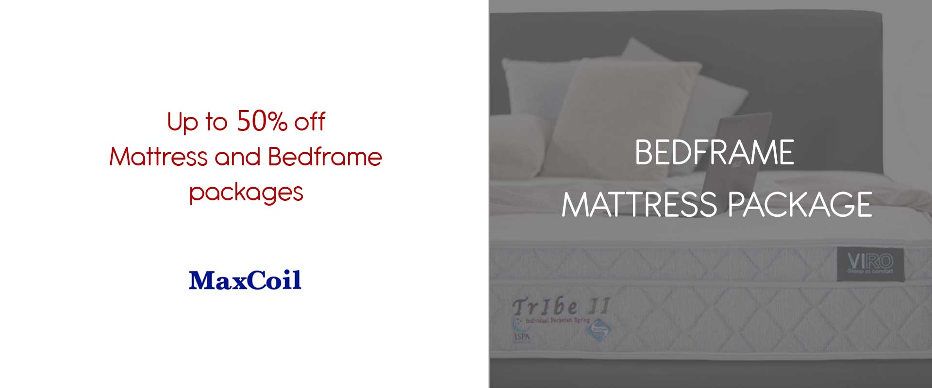 Bed Frame & Mattress Package