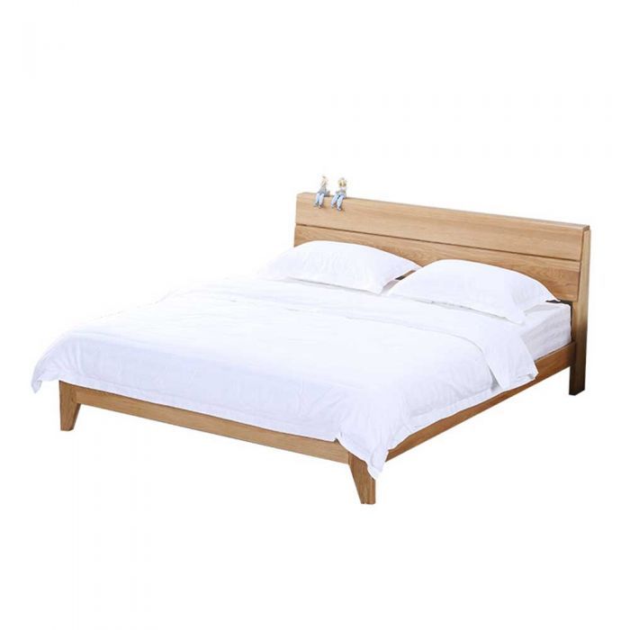 Yasu Nature Solid Oak Bed Frame