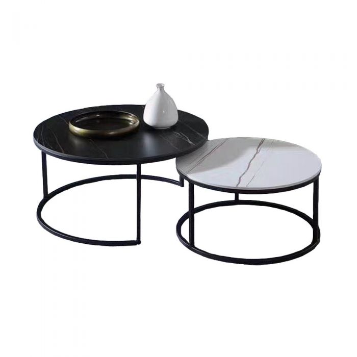 Dix Ceramic Nest Coffee Table Set