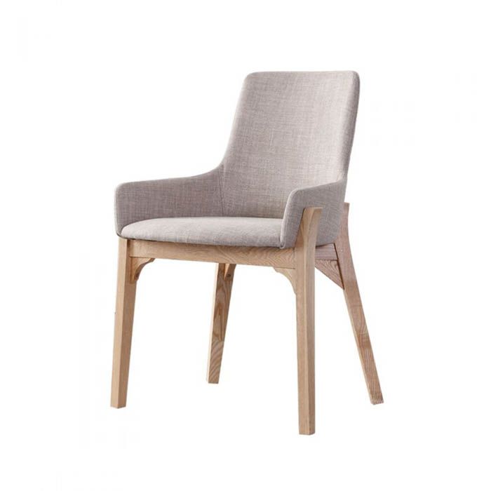 Guri (Danielle Grey) Fabric Dining Chair