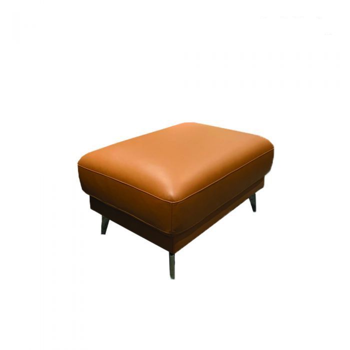 Segno Leather Ottoman