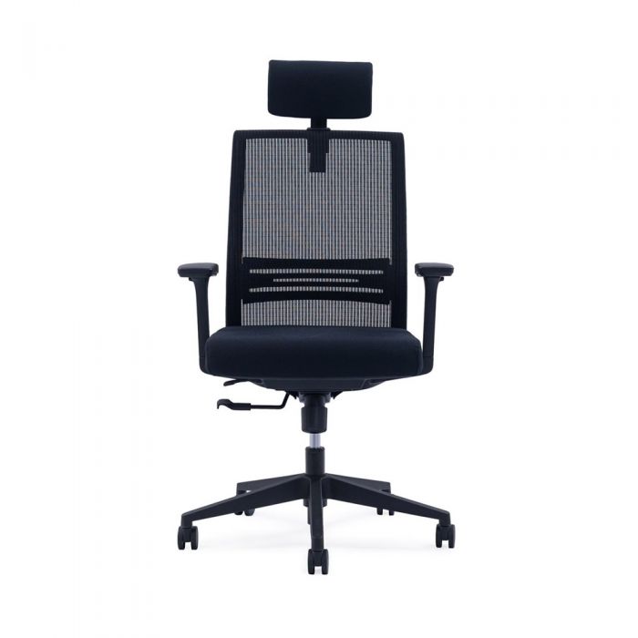 Liam Highback Executive Office Chair (Adjustable Head Rest)