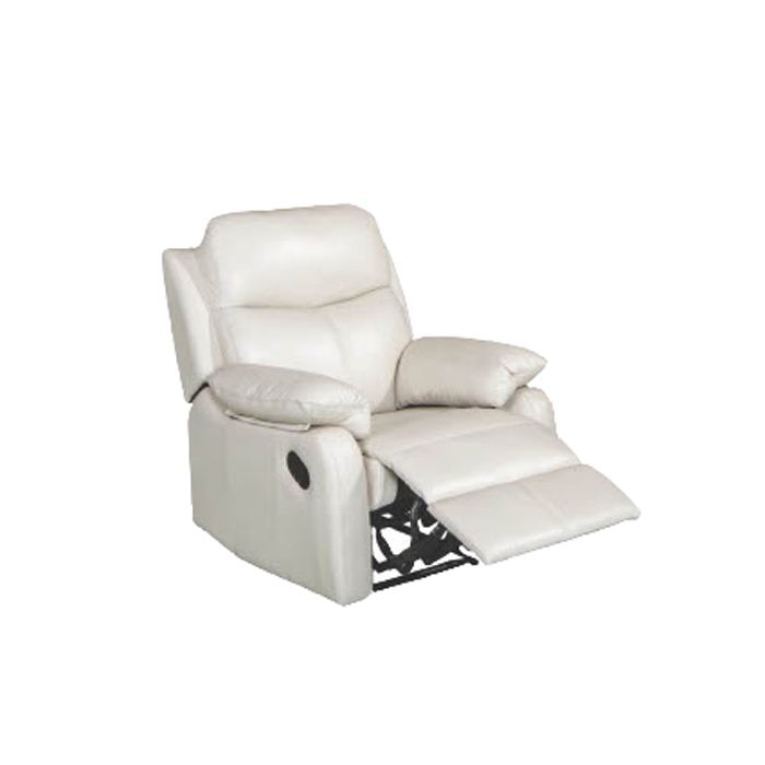 Noah Plush Manual Recliner 1 Seater Sofa