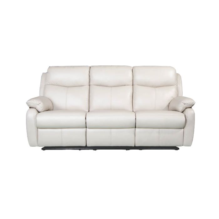 Noah Plush Manual Recliner 3 Seater Sofa