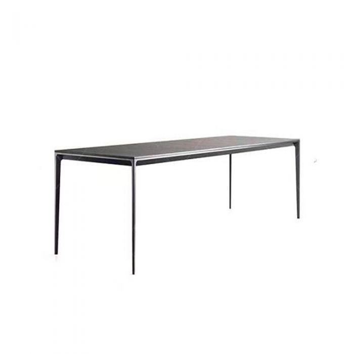 Dix Ceramic Dining Table (Sleek Legs)