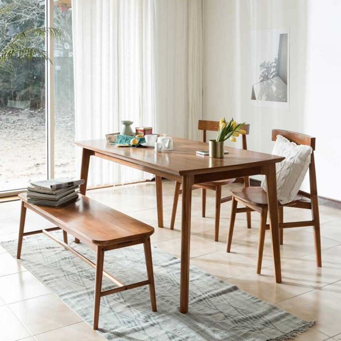 Fika Swedish Dining Set (2 Chairs & 1 Bench)