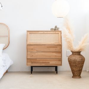 Bistro Rattan Dresser Console (Natural)