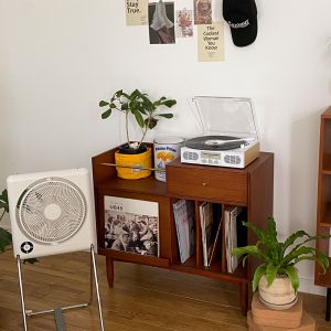 Verso Walnut Vinyl Record Cabinet (Pre-Order)